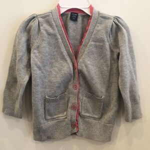 Gray sweater jacket